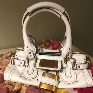 CHLOE Paddington small leather satchel